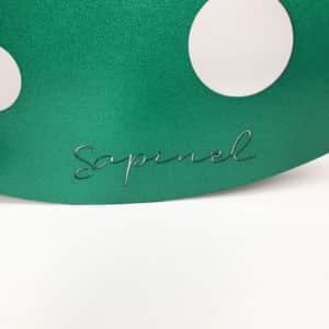 Sapin 1 m une face – Vert – Zoom finition
