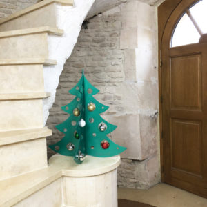 Sapin 50 cm – Vert – En situation intérieur